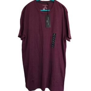 NWT Mens Shaquille O'Neal XLG Big & Tall Textured Ribbed Knit Crew Neck Size XLT